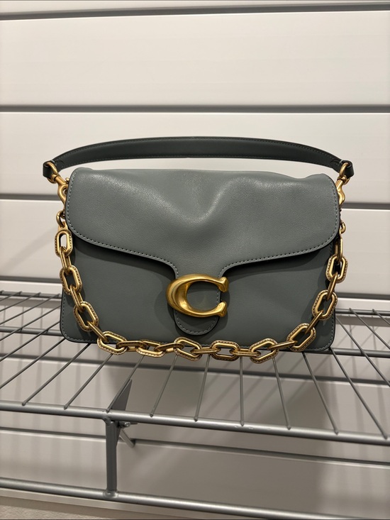 Coach Handbags - Coach Chain Tabby Shoulder Bag Color Sage